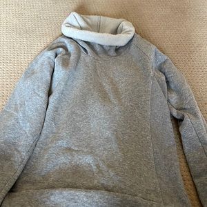 Grey sweatercrew neck size small
